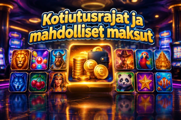 Kotiutusrajat ja mahdolliset maksut