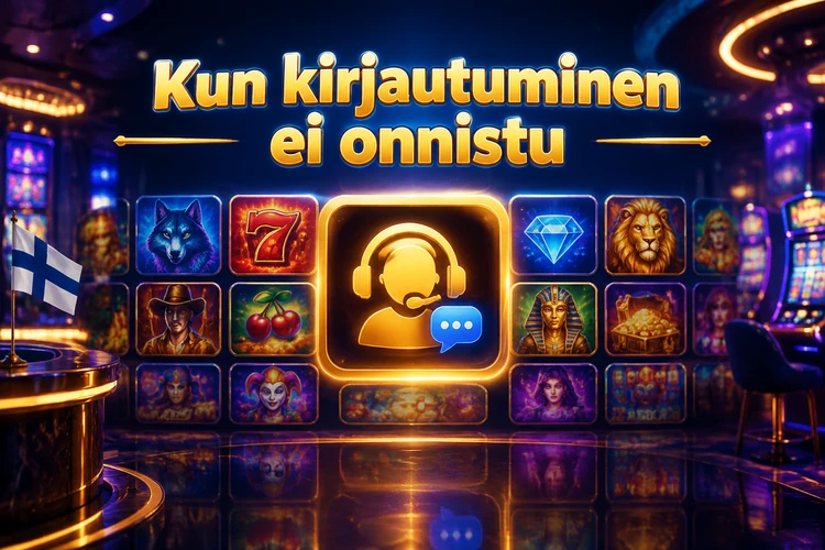 Kun kirjautuminen ei onnistu